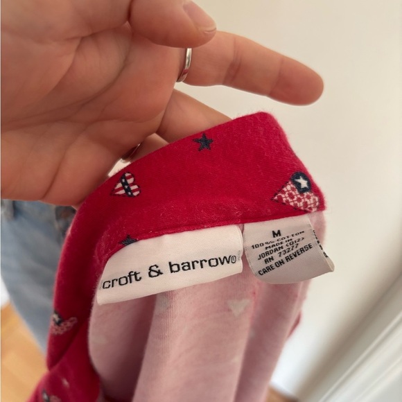 VTG Red Sleeveless Button-Up Top - Picture 3 of 3